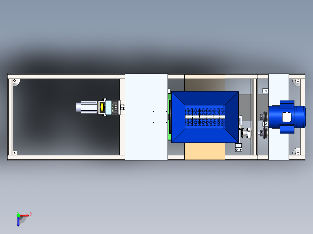 秸秆粉碎打包机-0430俯视图