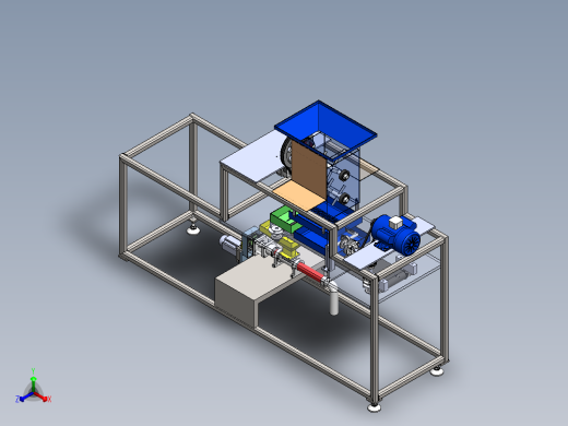 秸秆粉碎打包机-0430正等轴测缩略图