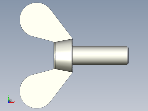 带耳螺钉-DIN_316_Wing_screws_6x0.75x18-15-11_33_2.3_17_6.stp前视缩略图