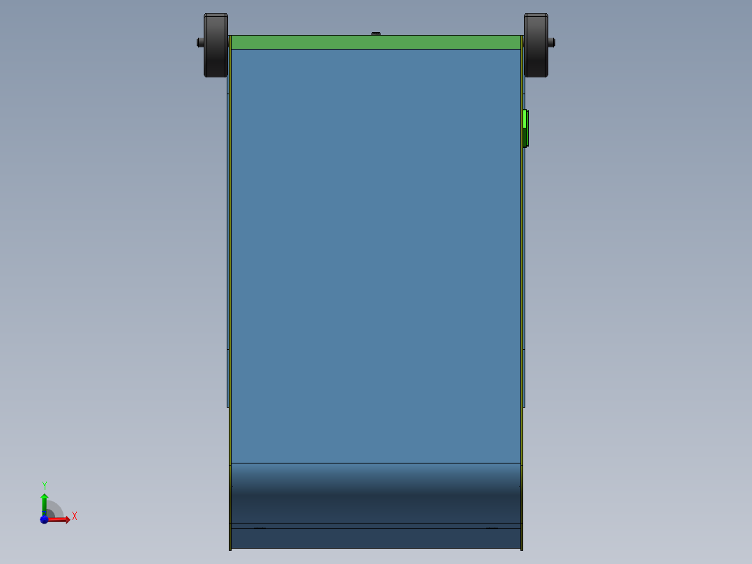 同轴剥皮机sw18可编辑前视图