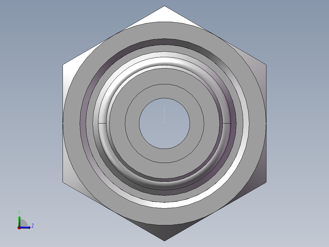 直通变径接头、2D-22-30左视图