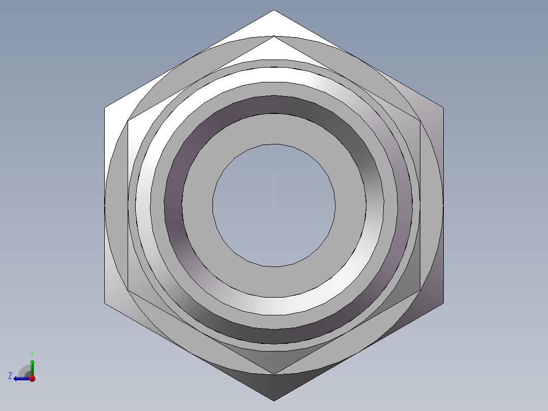 直通同径度接头、2C-18右视图