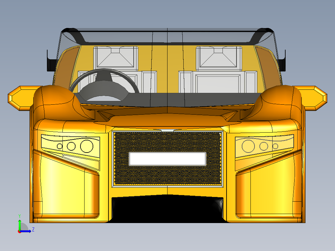 B3003253-概念 T2汽车左视图