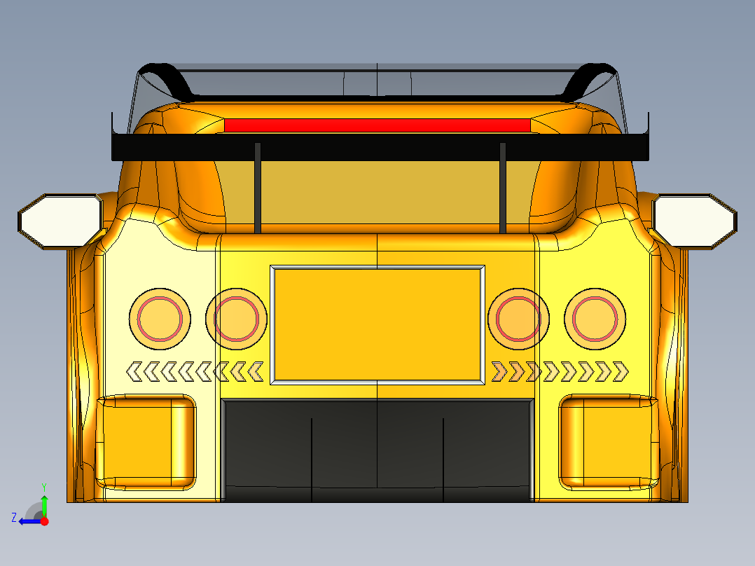 B3003253-概念 T2汽车右视图