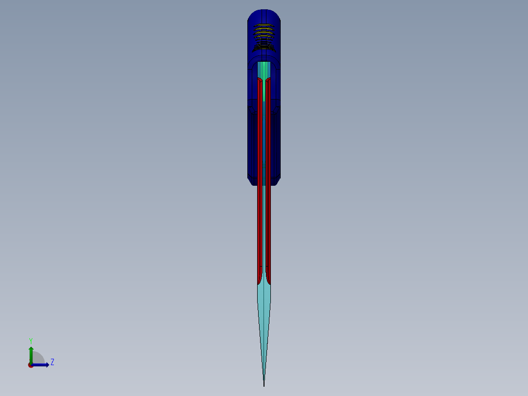 爪子刀、刀(2)左视图