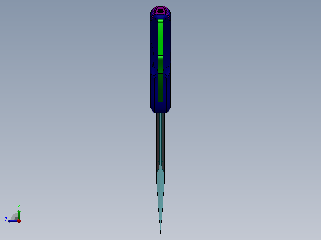 爪子刀、刀(2)右视图