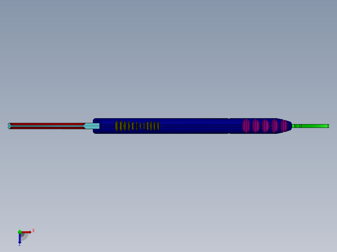 爪子刀、刀(2)俯视图