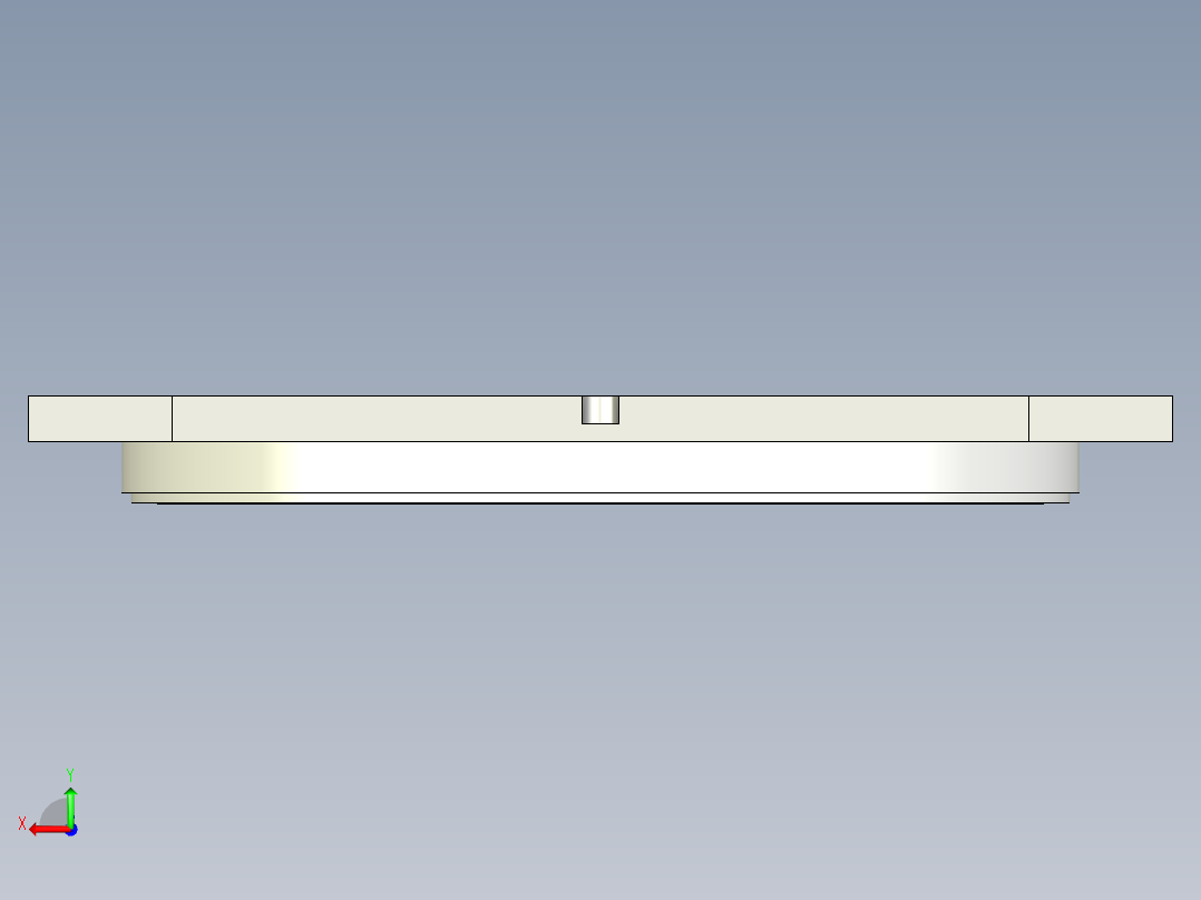 A2004422-数控铣床 环形LED灯安装板后视图