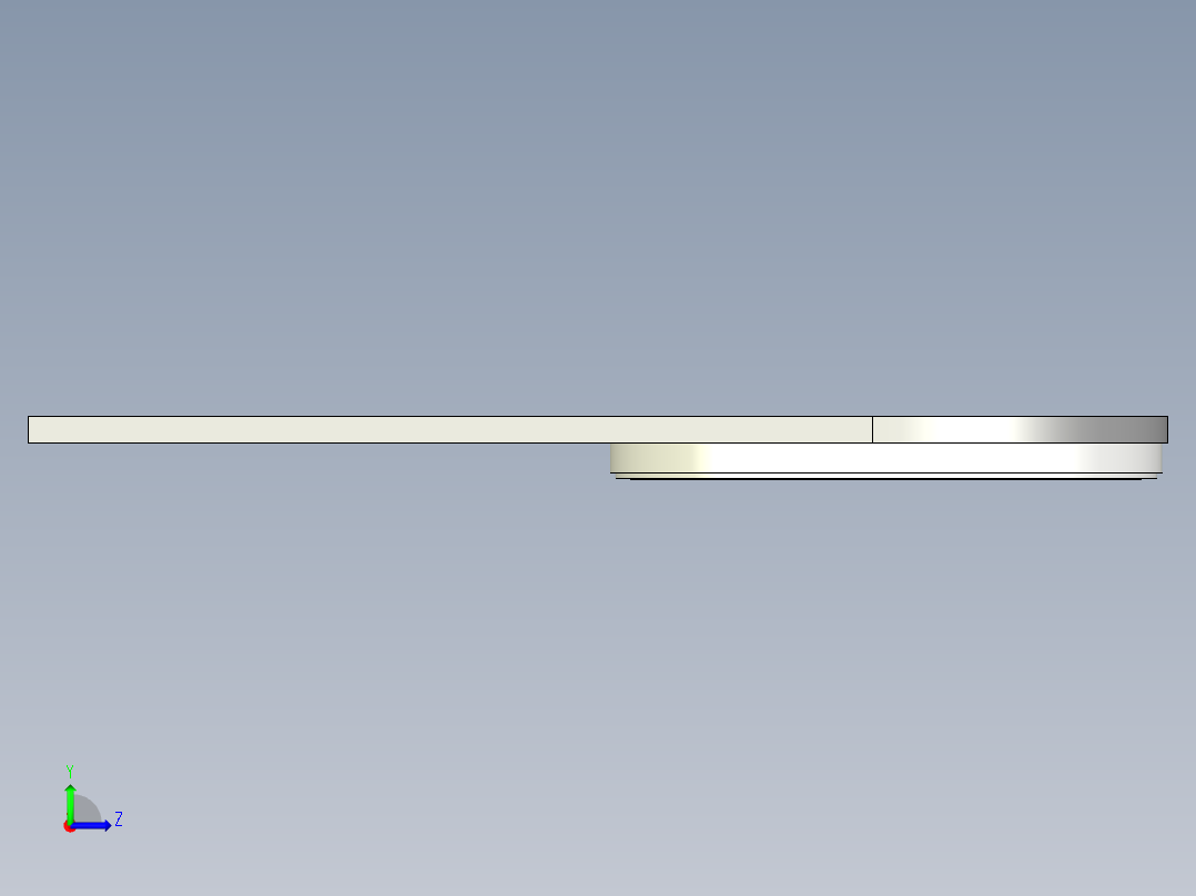 A2004422-数控铣床 环形LED灯安装板左视图