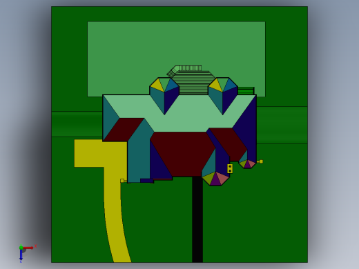 房子、建筑(223)俯视缩略图