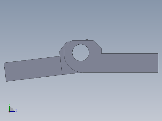 军用级铰链 5MM左视缩略图