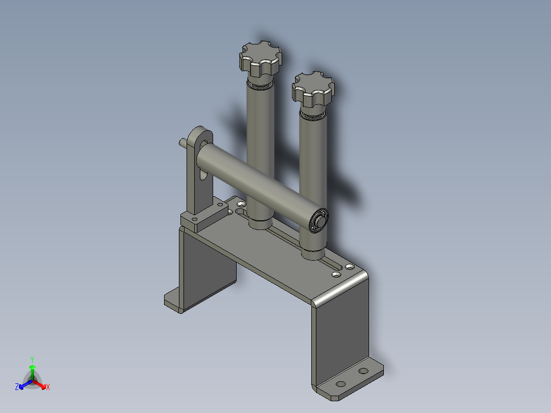 3111牵引机入料口滚筒组件01