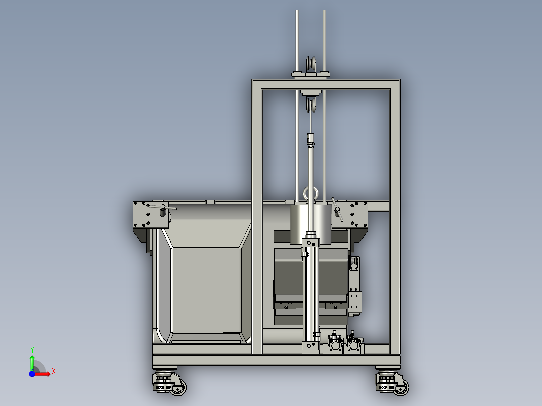 多功能转轴智能测试仪前视图