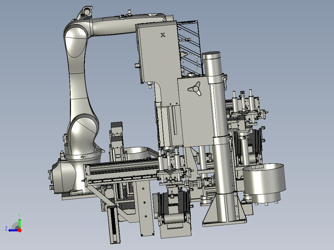 卡座装配超声部分右视图