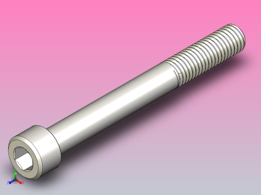 DIN_EN_ISO_4762_M10x90.ipt内六角螺钉正等轴测缩略图