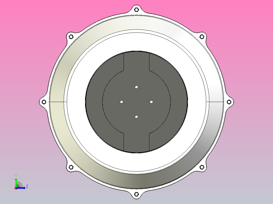 GKE200L管道风机[GKE200L]左视图