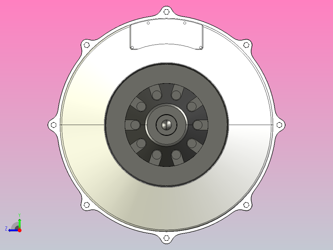 GKE200L管道风机[GKE200L]右视图