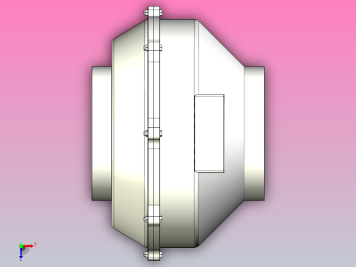 GKE200L管道风机[GKE200L]俯视缩略图