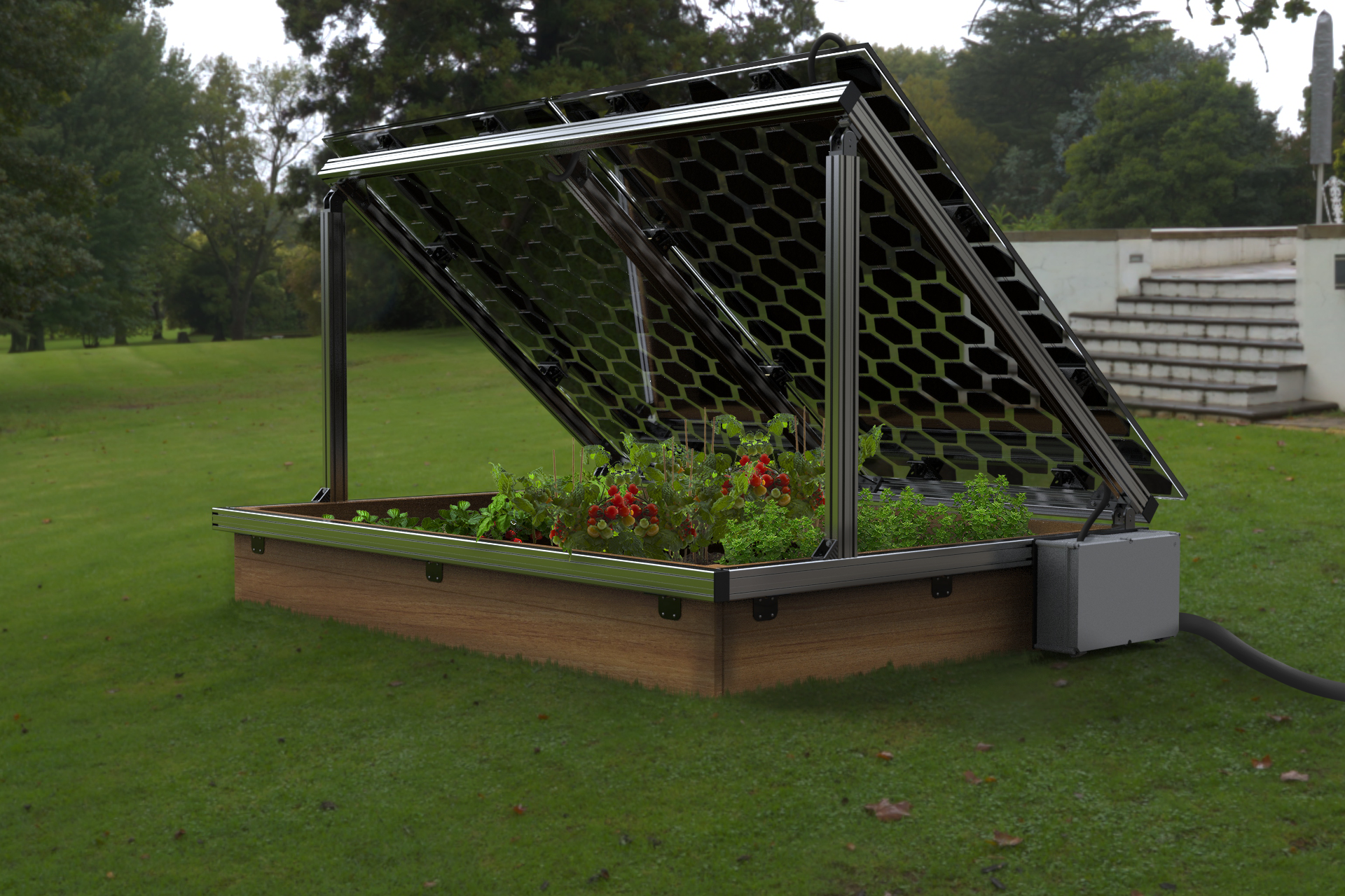 温室太阳能电池板