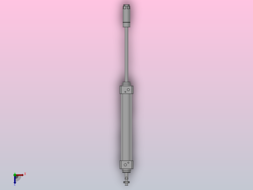 MBB系列标准气缸[MBBJ-32x200-50-S]俯视缩略图