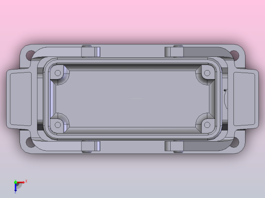 重载矩形航空插头座俯视缩略图