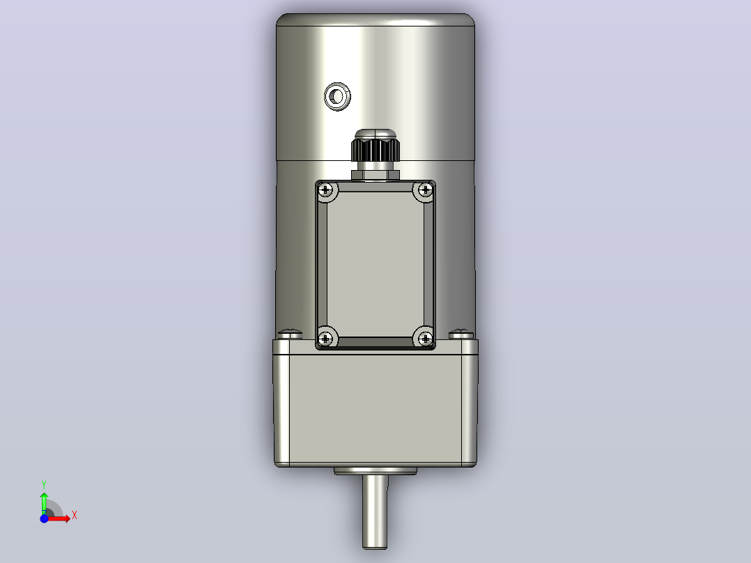 交流减速机4RK25GN-CMT(4GN3K-200K)前视图