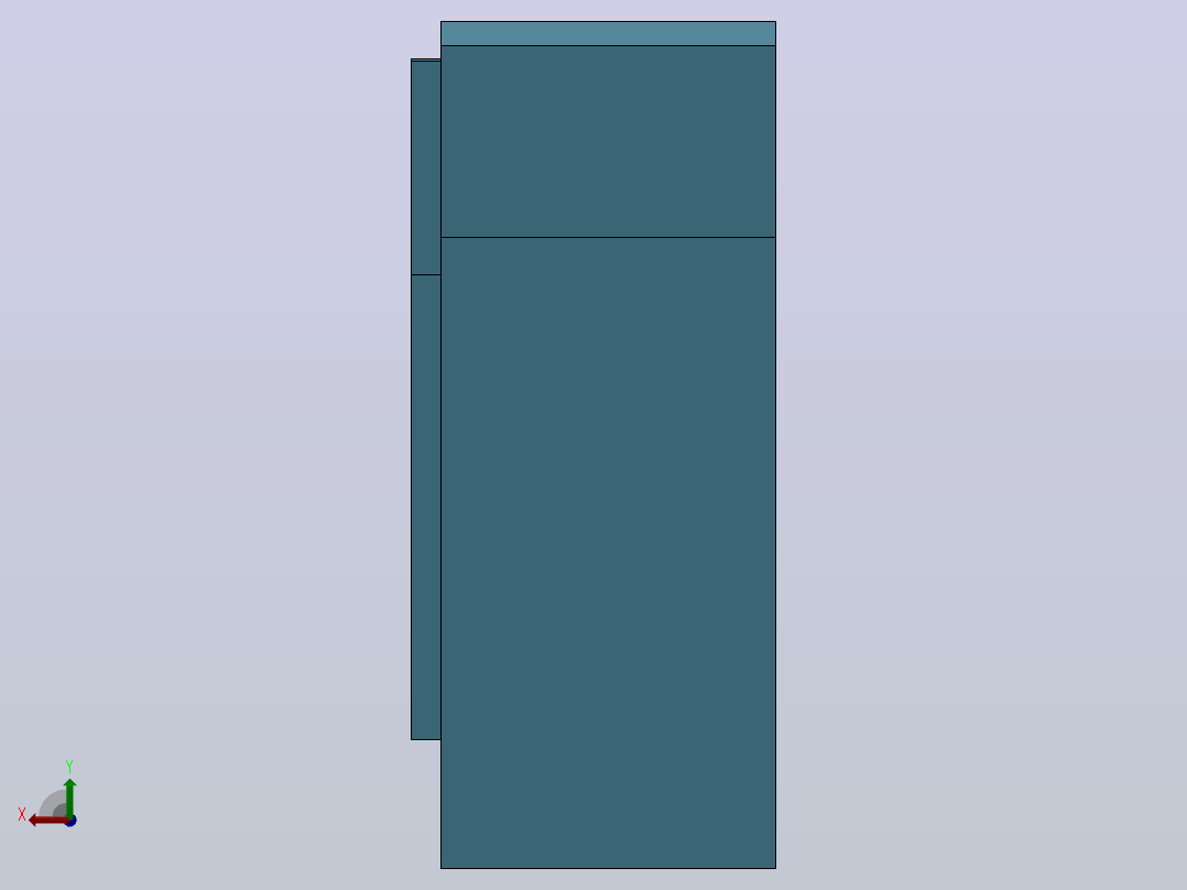 TE系列电磁隔离电流电压变送器-B型[TE系列电磁隔离电流电压变送器-B型]主视图