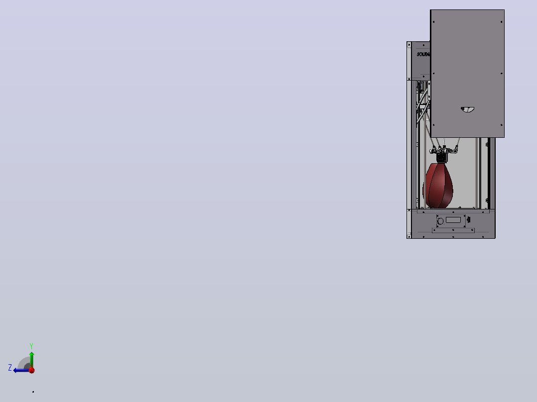 solidmaker-3d打印机右视图