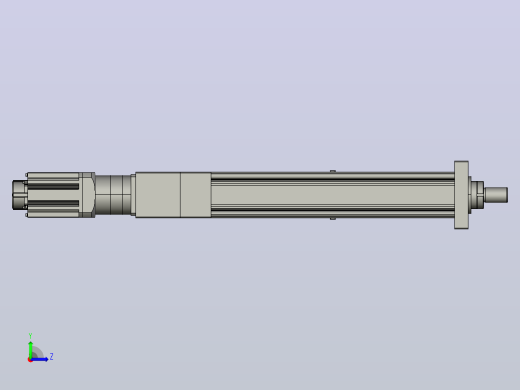 MTA125-550-P10-FF-D-K_-P2000W&amp;3000W-S3重载型电动缸左视缩略图