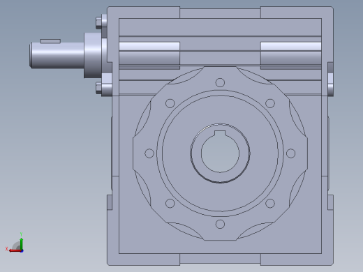 RV减速器模型025系列Solidworks设计后视缩略图