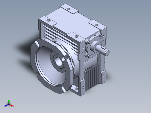 RV减速器模型025系列Solidworks设计正等轴测缩略图