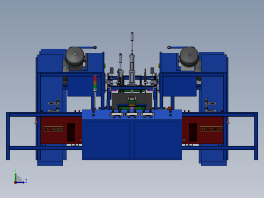 自动化焊接生产线左视缩略图