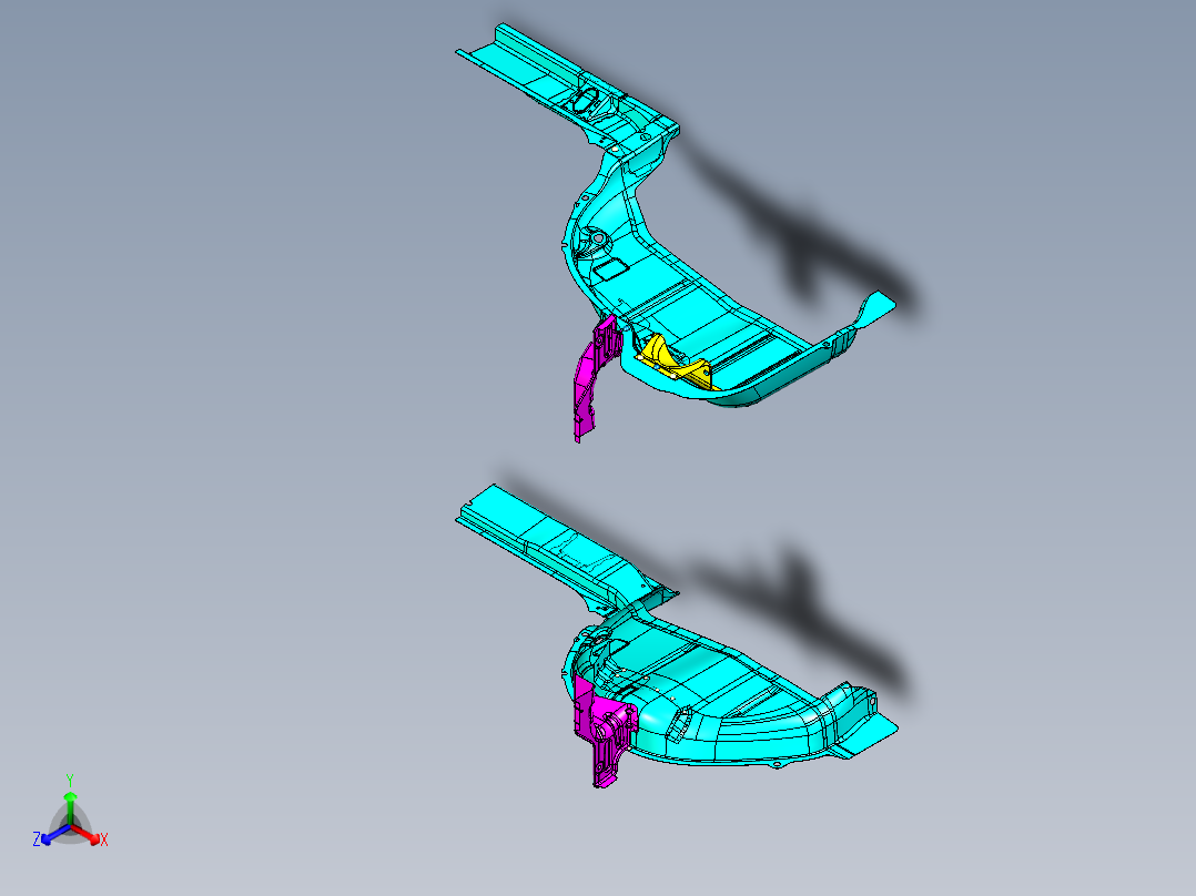 汽车后轮罩夹具