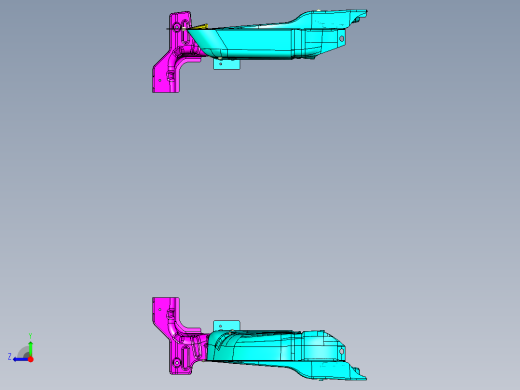 汽车后轮罩夹具右视缩略图
