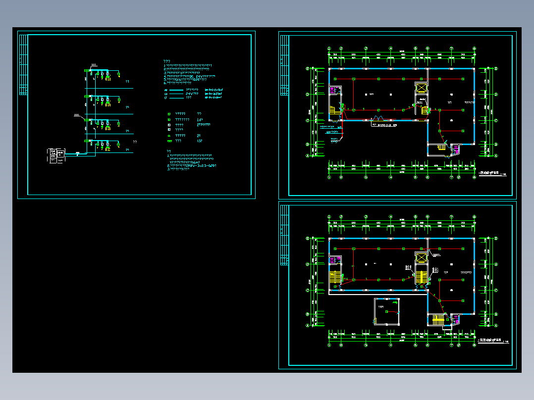 某地丙级厂房消防报（含设计说明）施工图