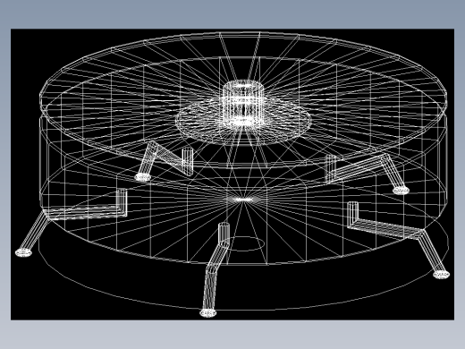 室内家具和灯具等的模型五-K-T11