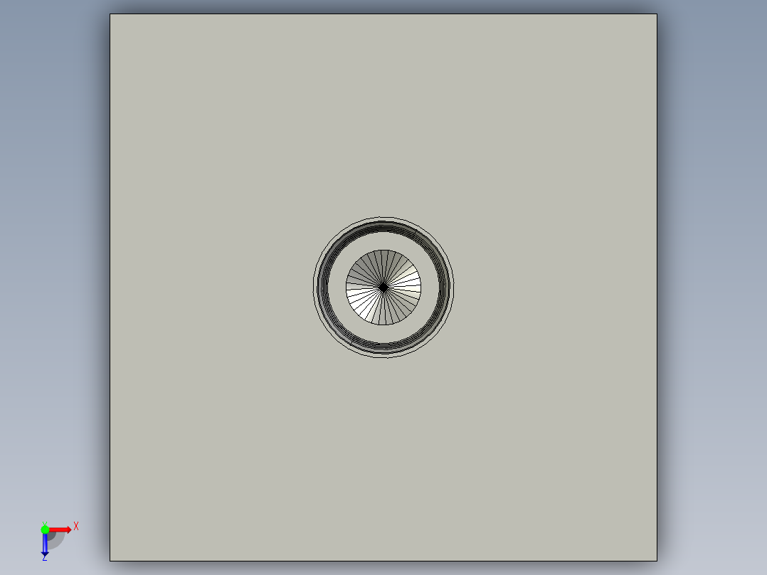 插孔-T-34A俯视图