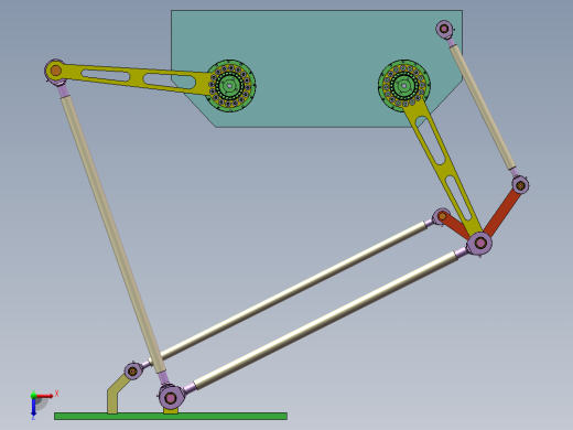 2轴高速搬运机器手(原创.WS带特征)2轴机器人