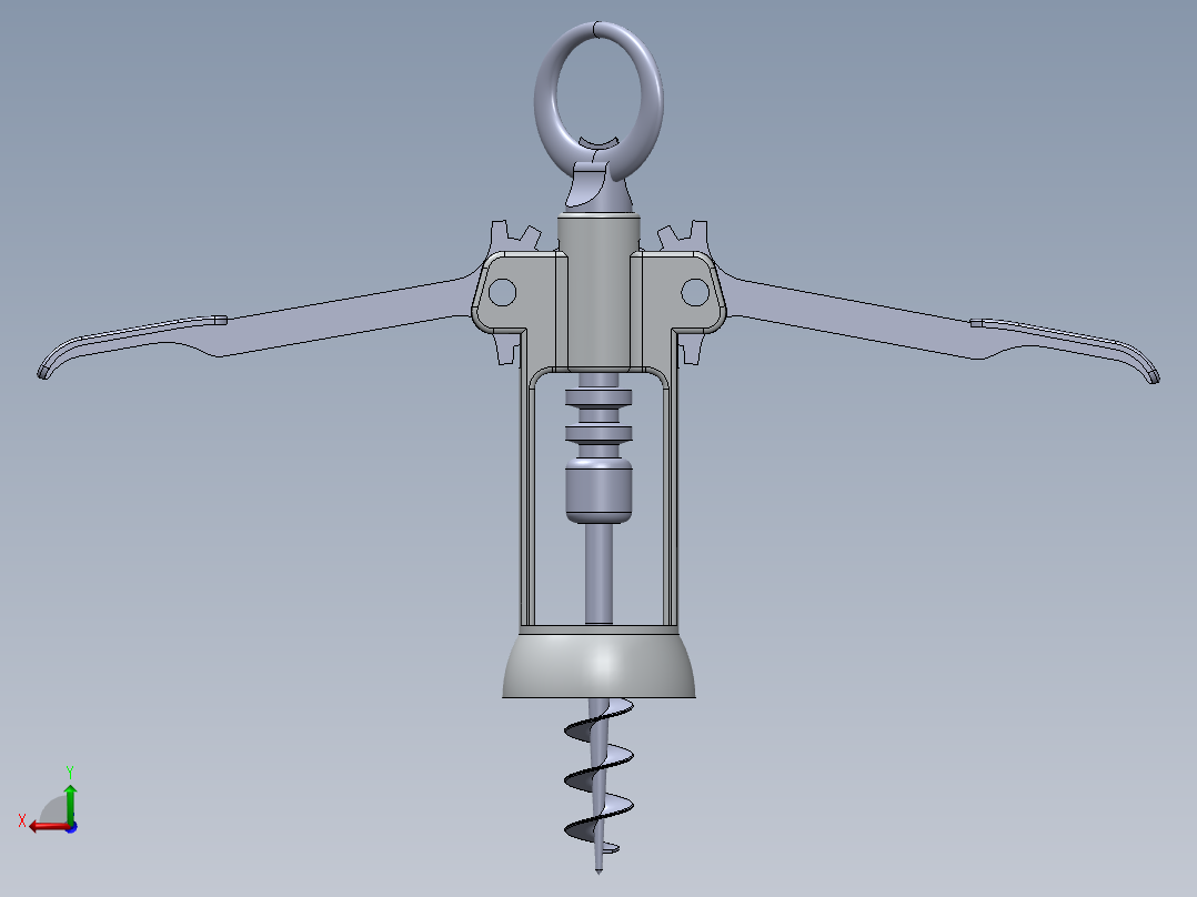 solidworks 开塞钻装配图后视图