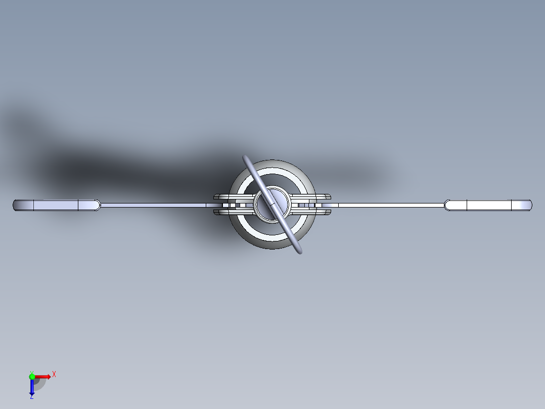 solidworks 开塞钻装配图俯视图