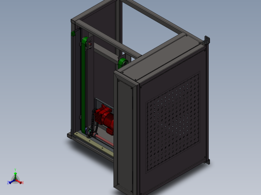 A19 返回线升降机 3D模型