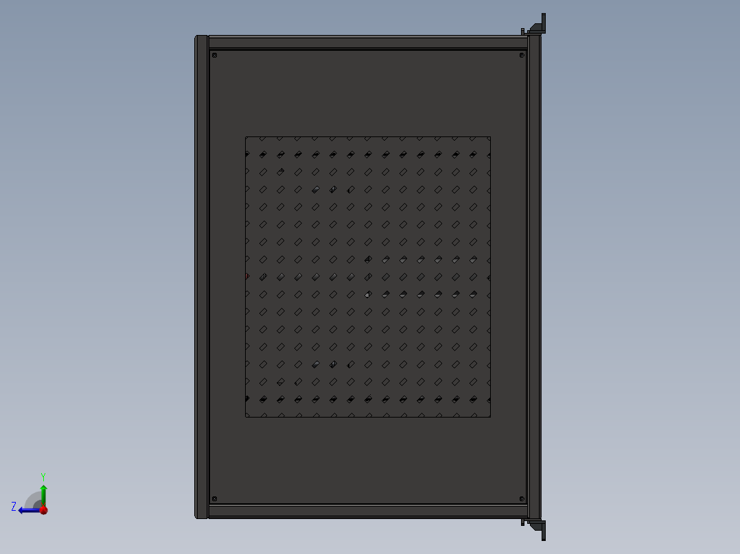 A19 返回线升降机 3D模型右视图