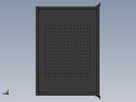 A19 返回线升降机 3D模型右视缩略图