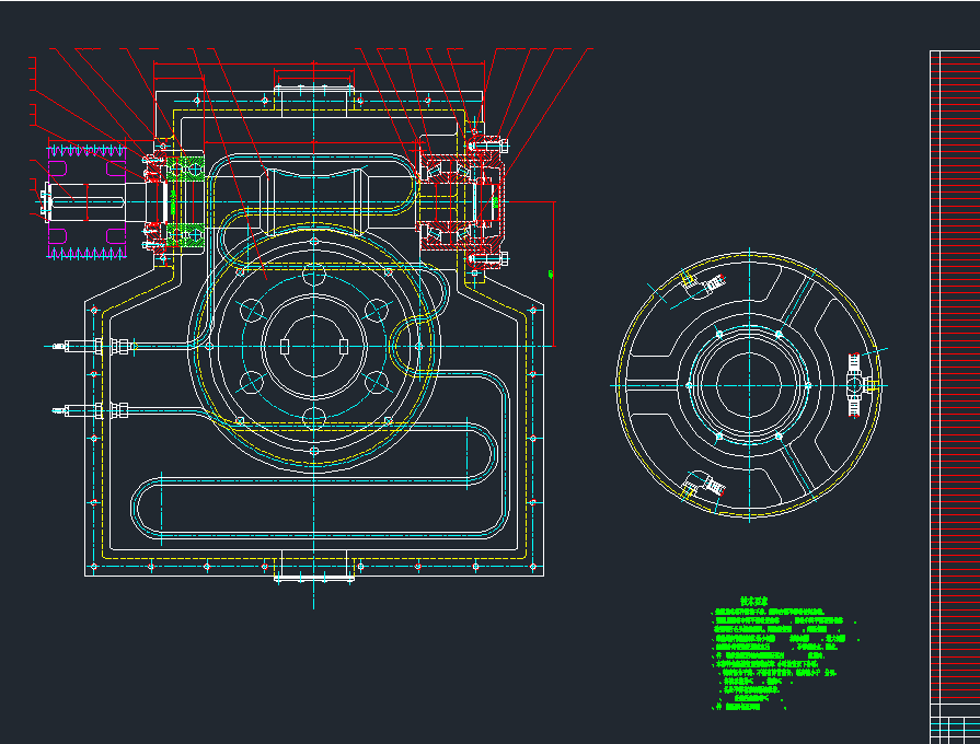 LH9-900拉丝机卷筒机构设计