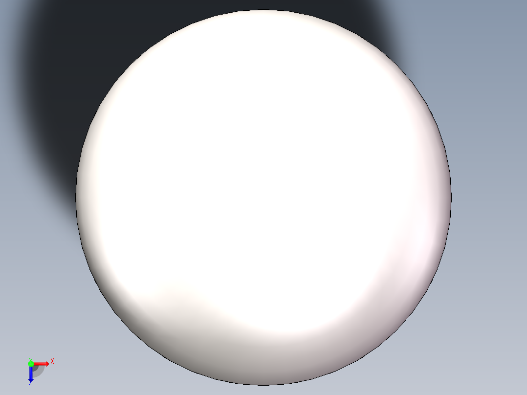 EHA椭圆形封头DN1100俯视图