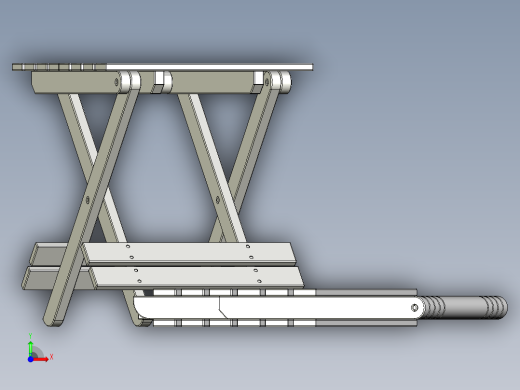 折叠式钓鱼椅前视缩略图