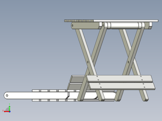 折叠式钓鱼椅后视缩略图