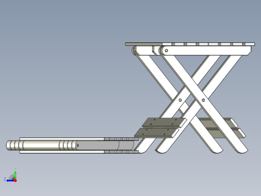 折叠式钓鱼椅右视缩略图