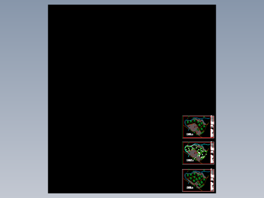 河南蓝天集团石材公司钢结构CAD