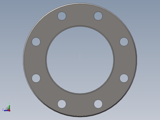 DN125不锈钢法兰 右视缩略图